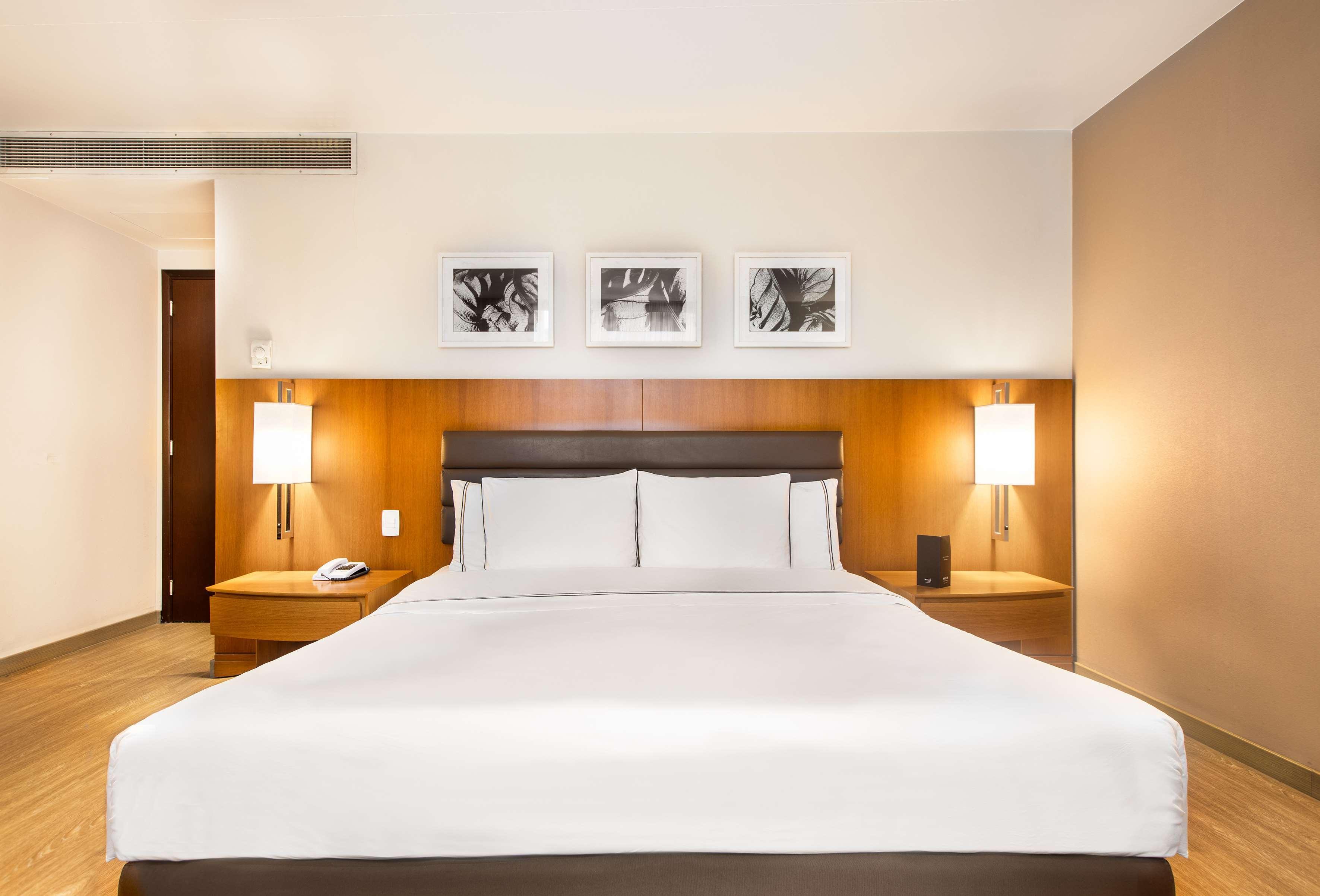 保利斯塔美利亚酒店 圣保罗 外观 照片 A bedroom at the hotel