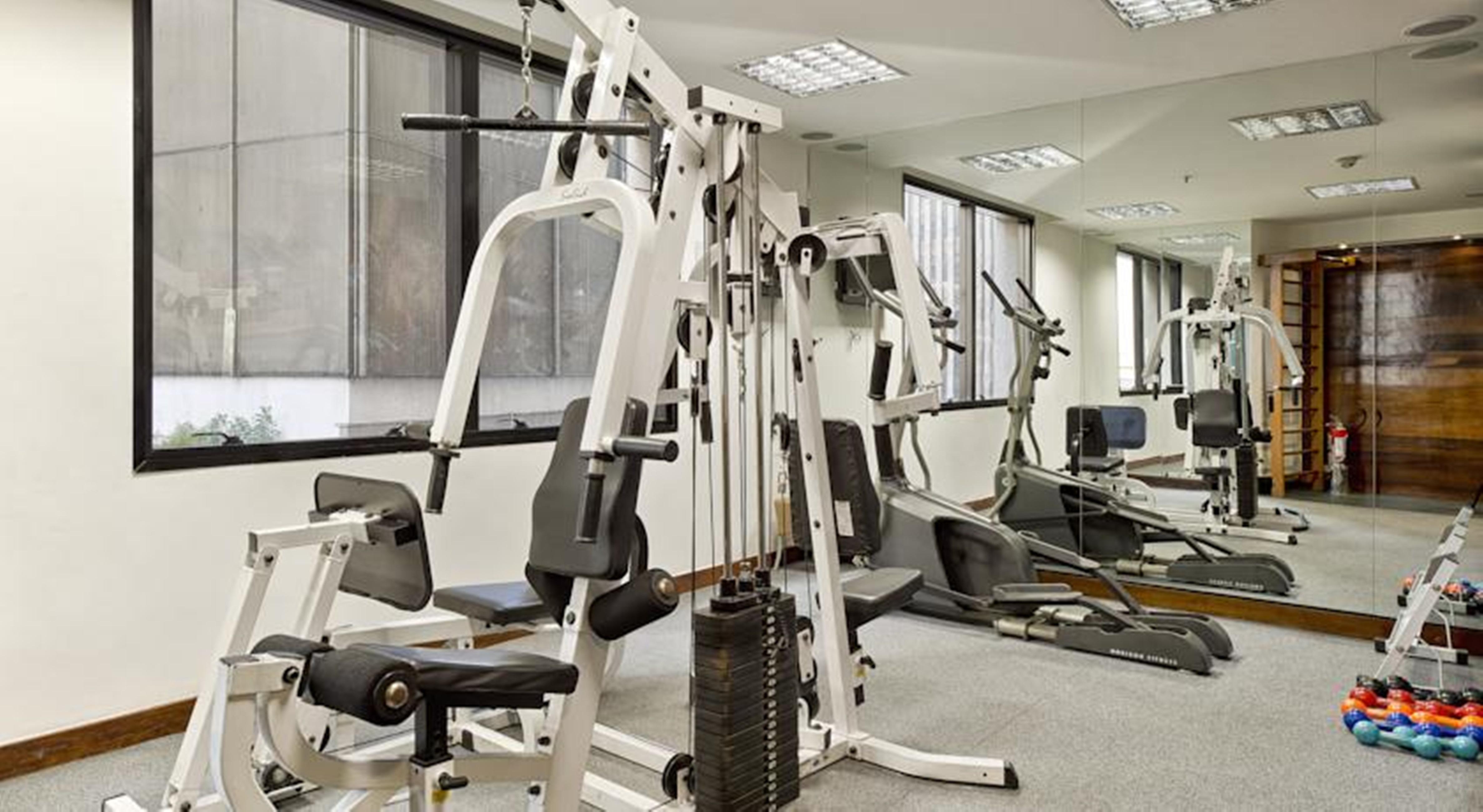 保利斯塔美利亚酒店 圣保罗 外观 照片 A typical gym
