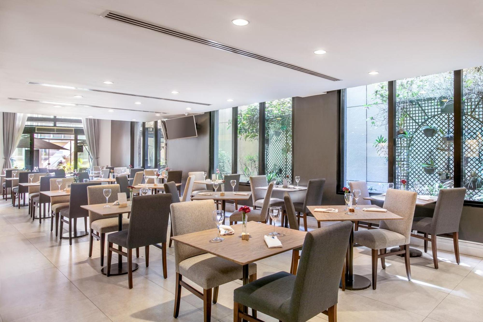 保利斯塔美利亚酒店 圣保罗 外观 照片 The restaurant