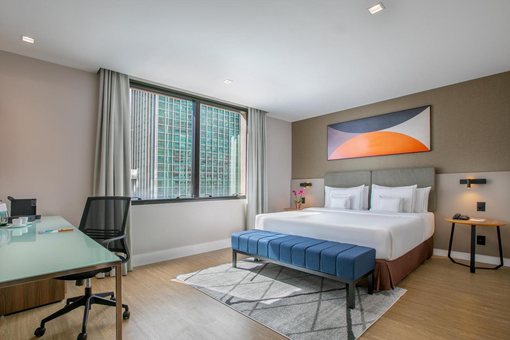 保利斯塔美利亚酒店 圣保罗 外观 照片 Deluxe Room