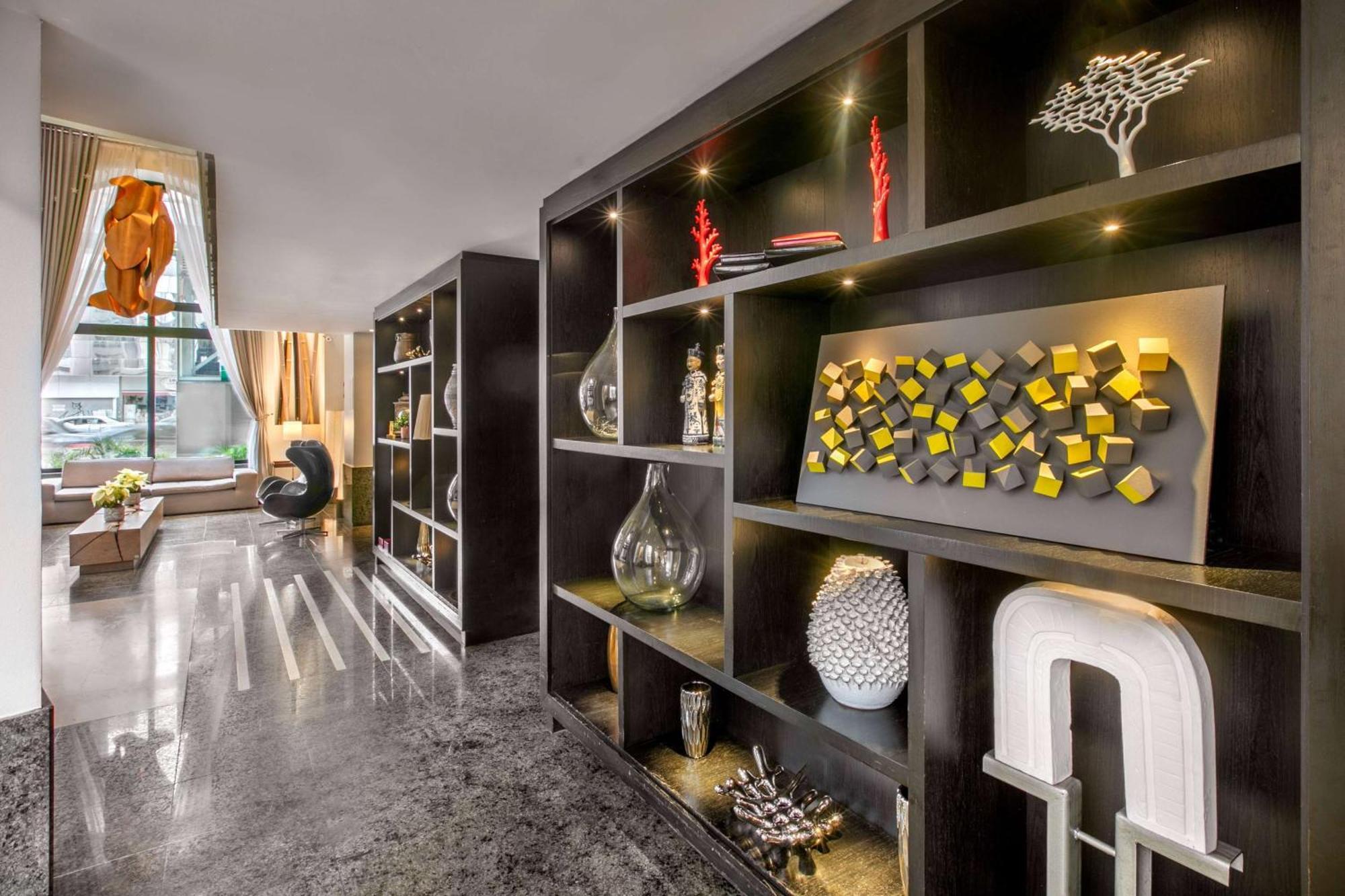 保利斯塔美利亚酒店 圣保罗 外观 照片 The interior of the hotel
