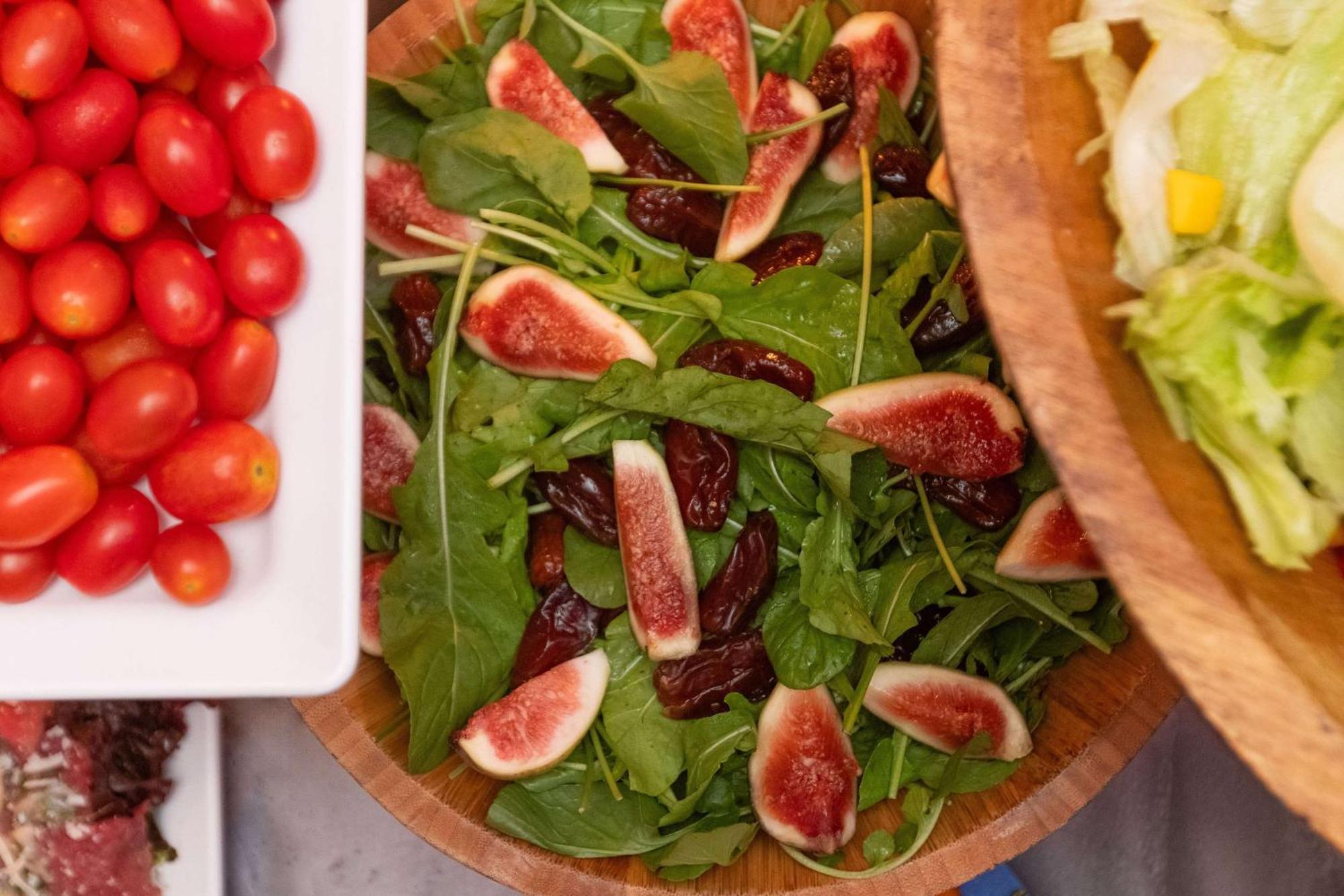 保利斯塔美利亚酒店 圣保罗 外观 照片 A salad with figs